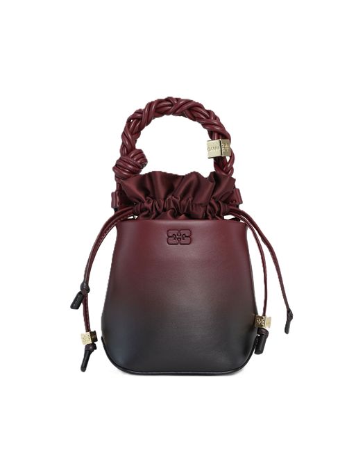 Ganni bou bucket mini gradient Ganni | A6703TAWNY PORT 730